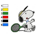 Snoopy 18 Embroidery Design